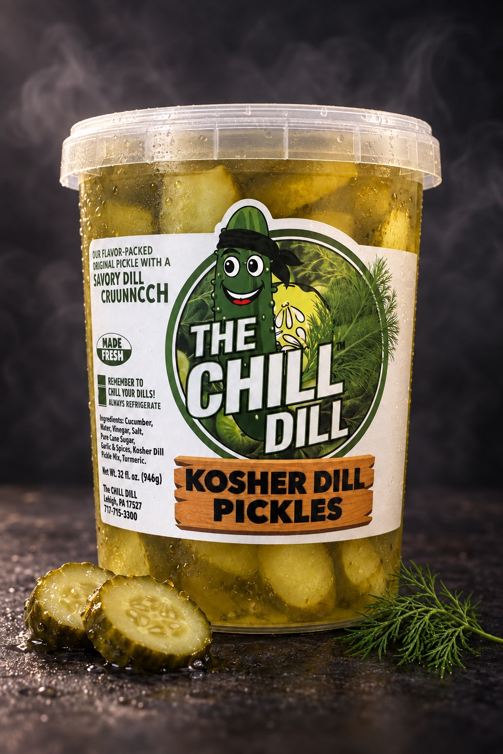 Kosher Dill Pickle Spears